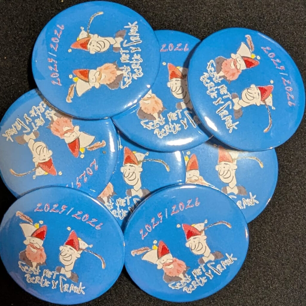 Onze Mooie Button voor 2025-2026